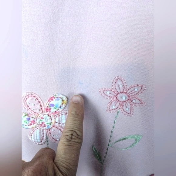 Alfred Dunner Vintage top in 2X with beads, quilting and embroidery details - Picture 12 of 12